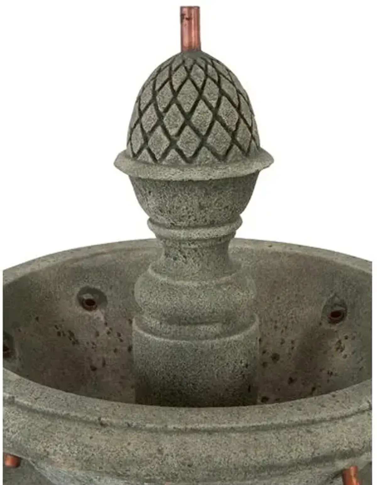 52" Charente Fountain - Distressed Gray - Campania International