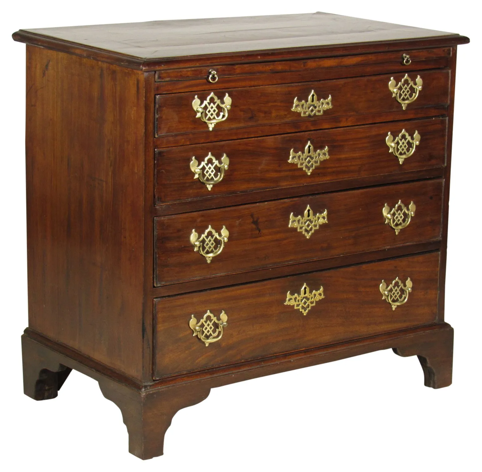 18th-C. English Bachelor's Chest - The Barn at 17 Antiques - Brown