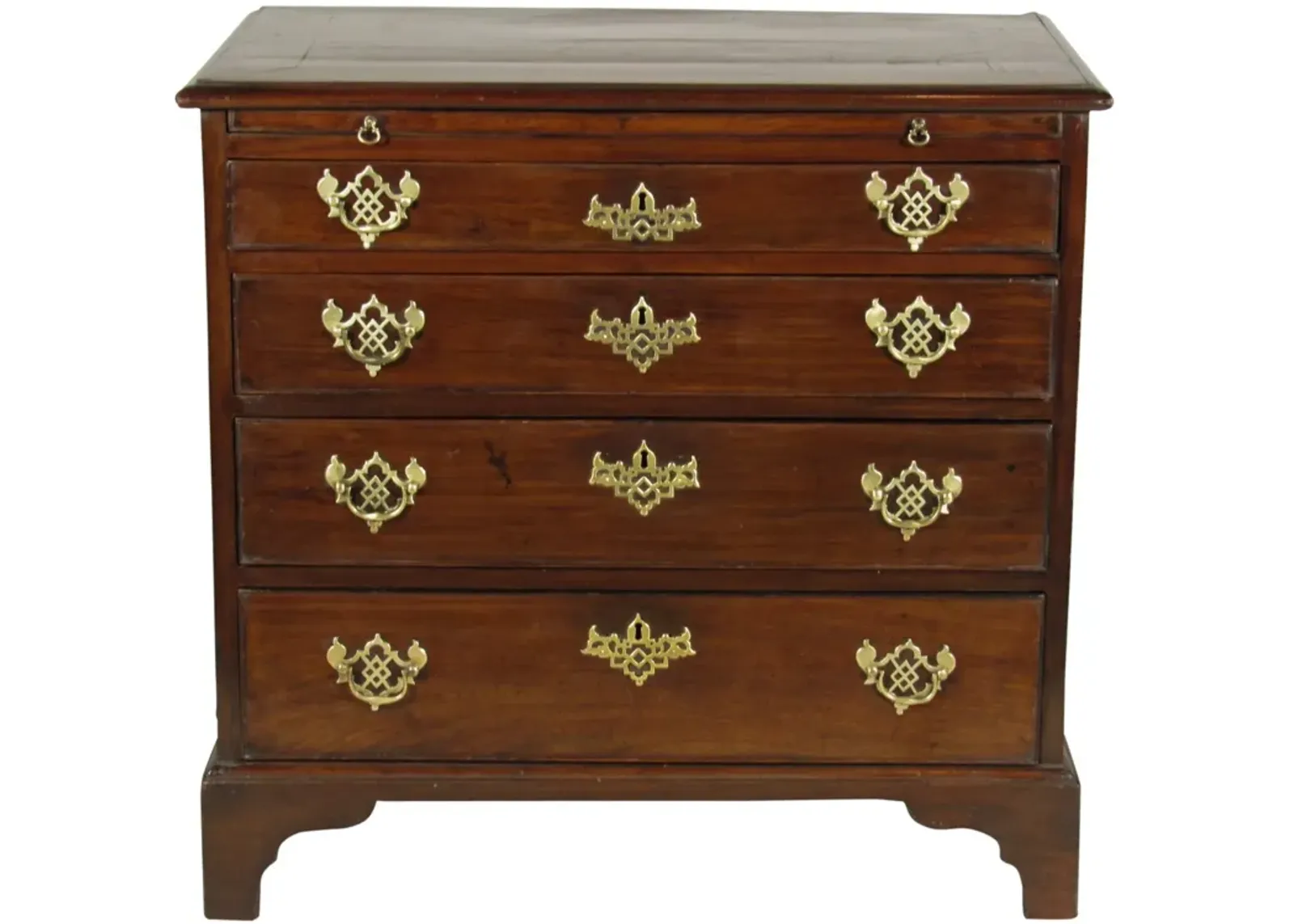 18th-C. English Bachelor's Chest - The Barn at 17 Antiques - Brown