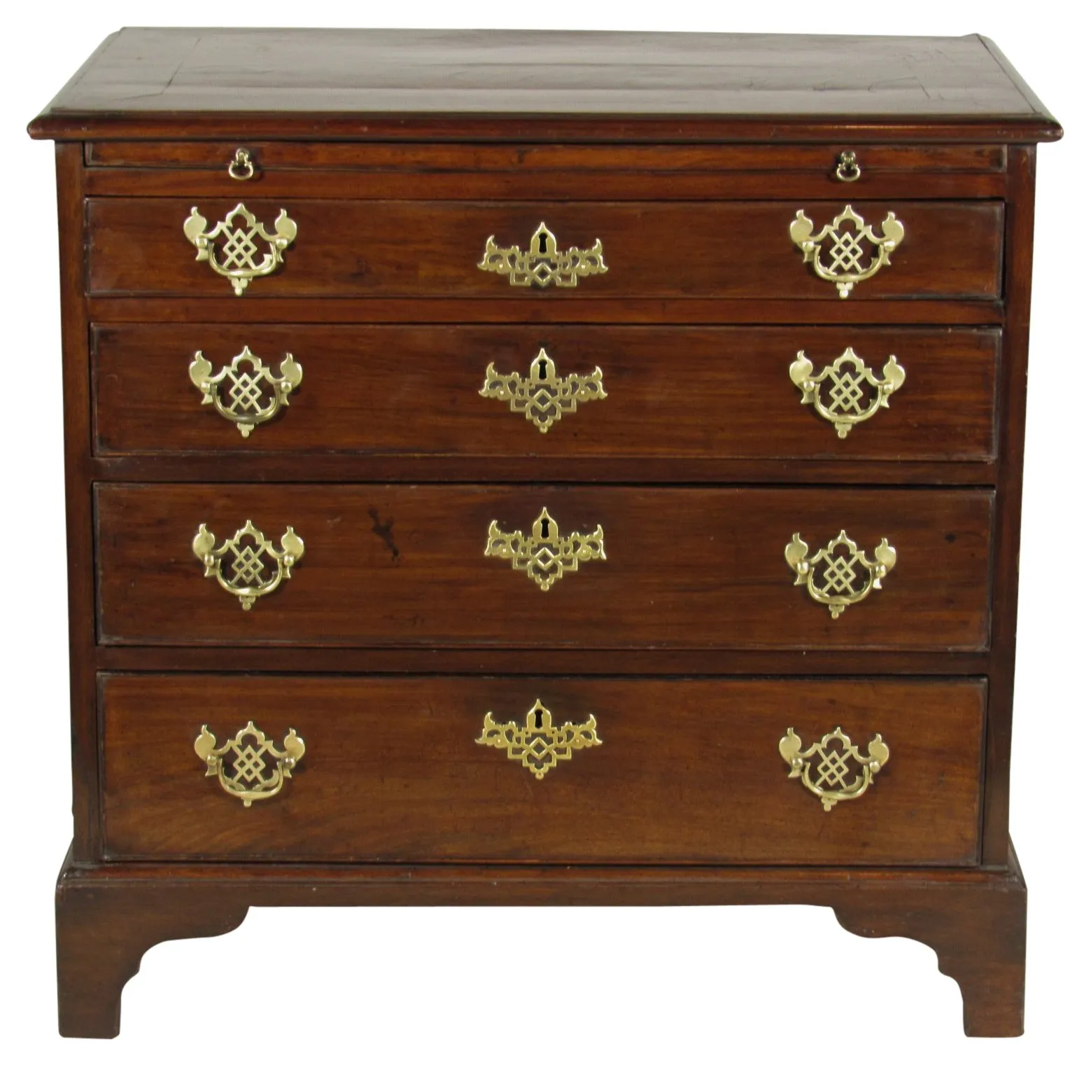 18th-C. English Bachelor's Chest - The Barn at 17 Antiques - Brown