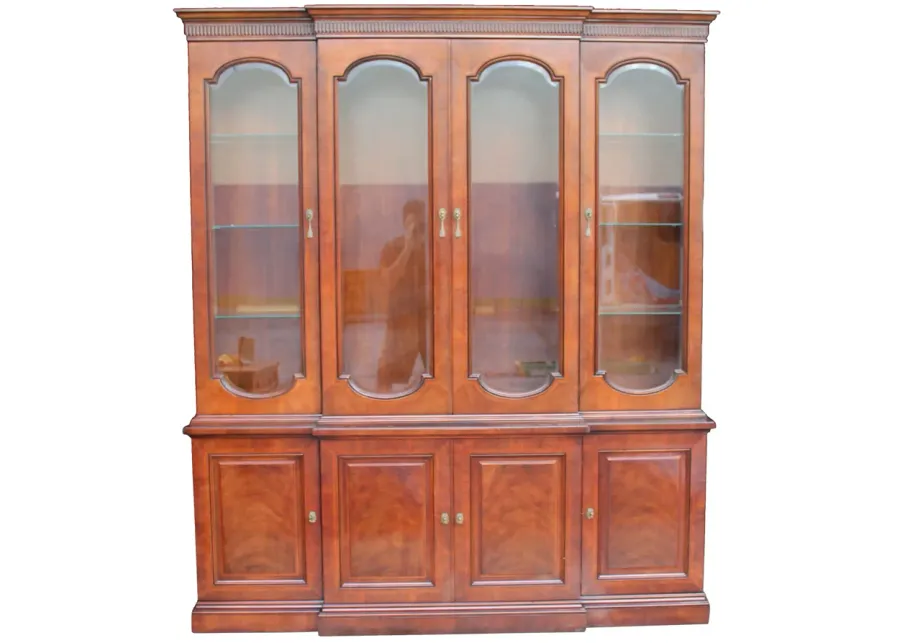 Midcentury Henredon China Cabinet - Something Vintage - Brown