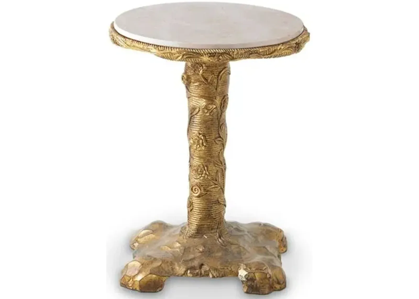 Albero Side Table - Gold - Bunny Williams Home