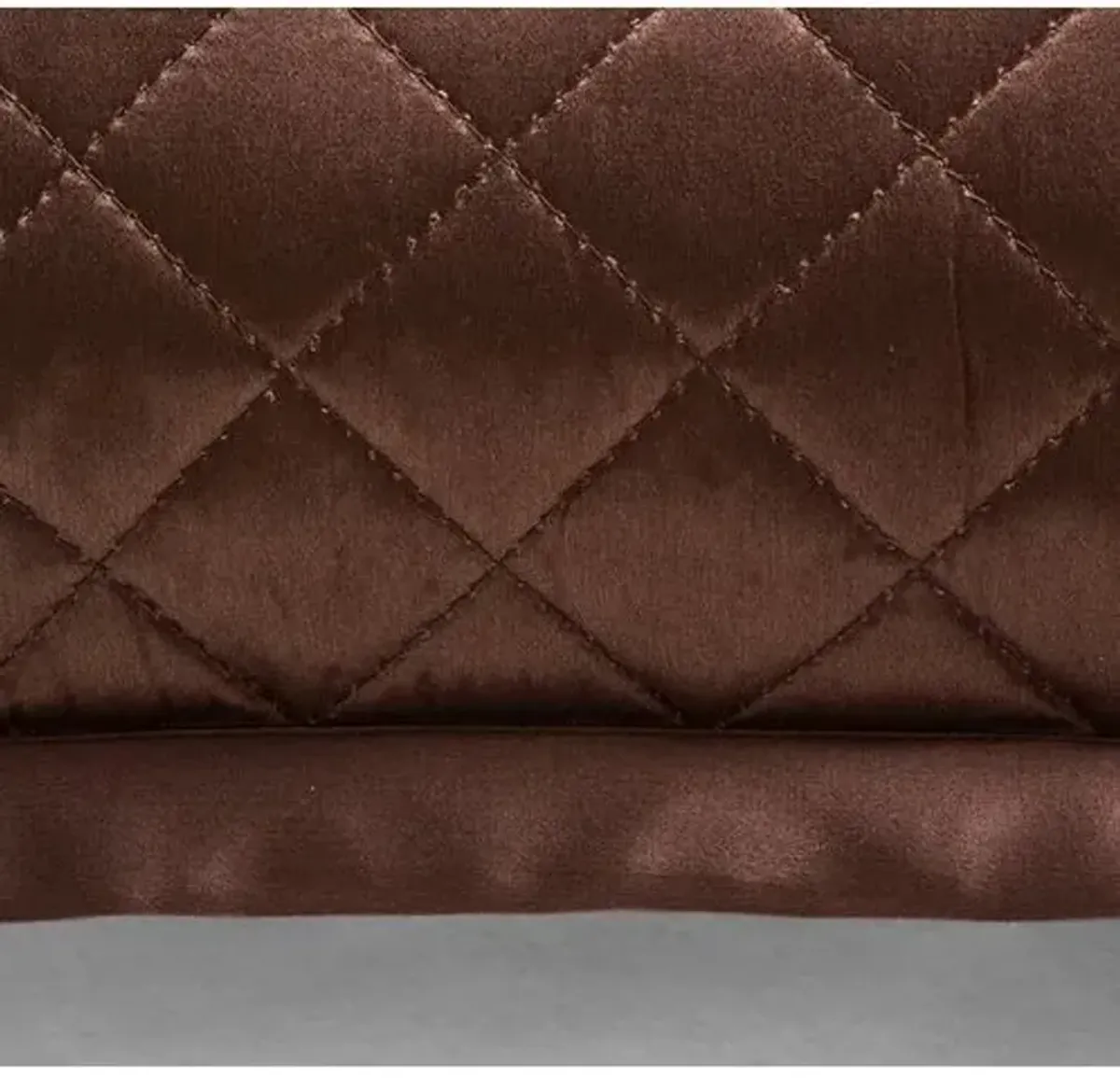 Quilted Boudoir Sham - Chocolate - Kumi Kookoon