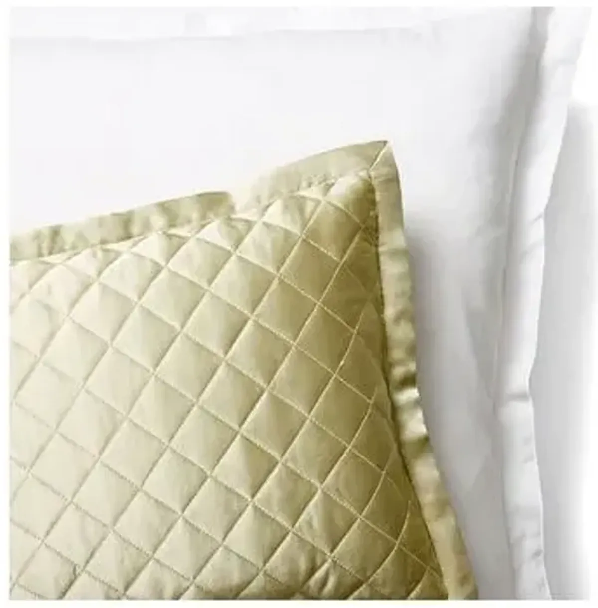 Quilted Boudoir Sham - Sage - Kumi Kookoon