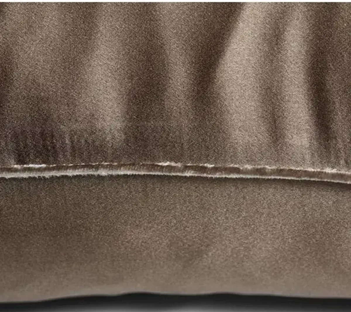 Velvet Sham - Shiitake - Kumi Kookoon - Brown