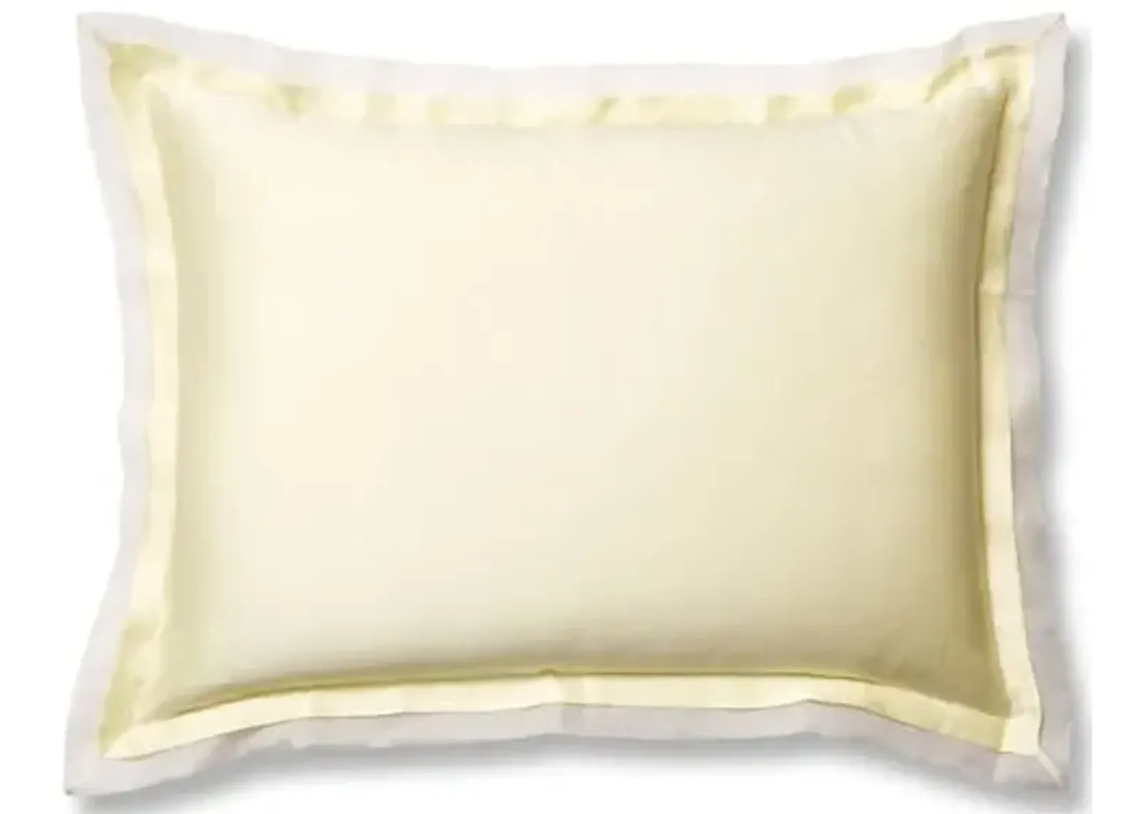 Organza Sham - Lemon/White - Kumi Kookoon