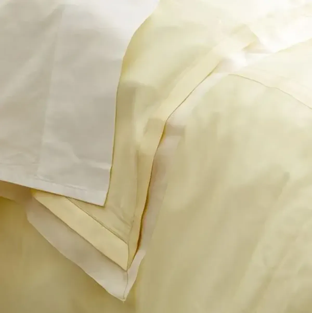 Organza Duvet - Lemon/White - Kumi Kookoon