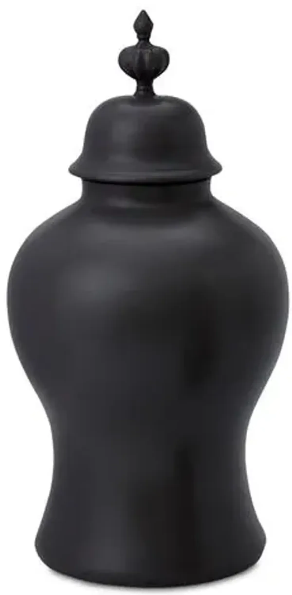 Beaufort Ginger Jar - Matte Black - Global Views