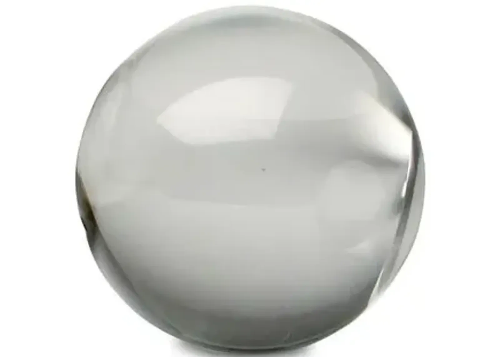 Crystal Sphere Accent - Clear - Global Views