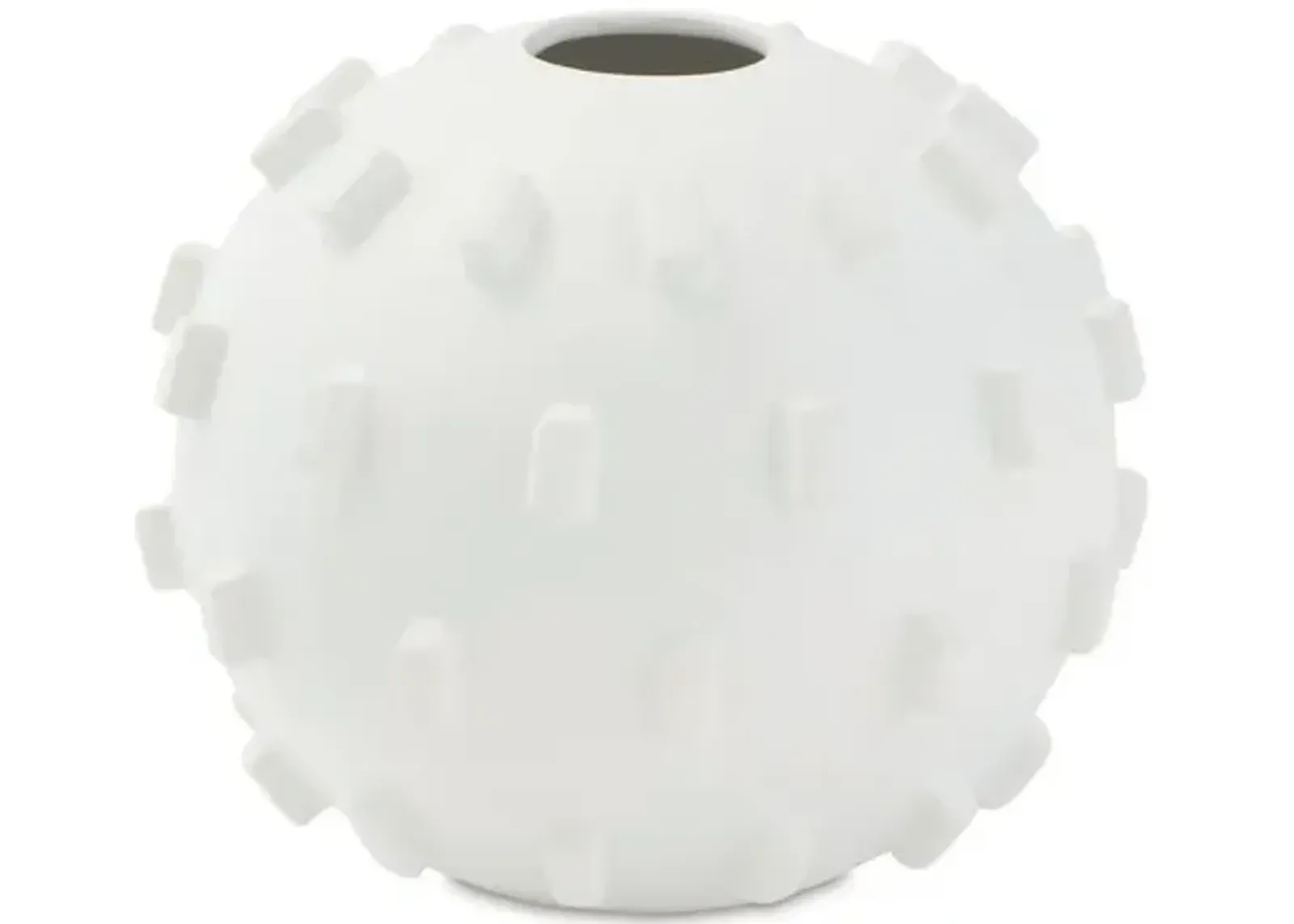 Thielo Decorative Vase - Matte White - Global Views