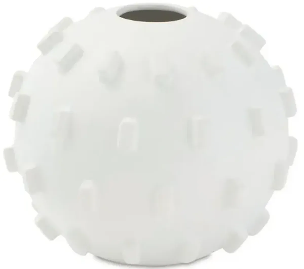 Thielo Decorative Vase - Matte White - Global Views