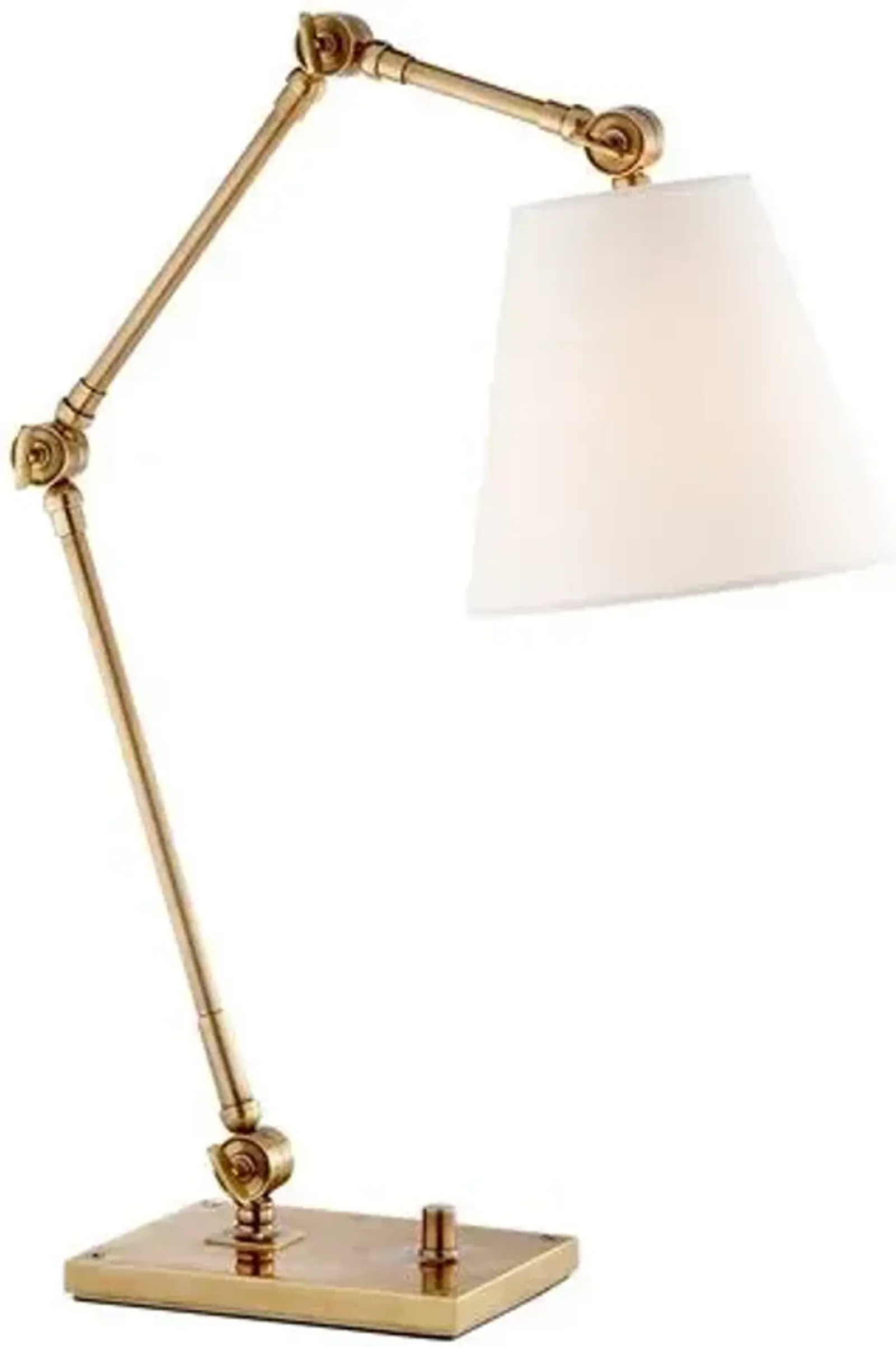 Visual Comfort - Graves Task Lamp - Antique Brass - Gold