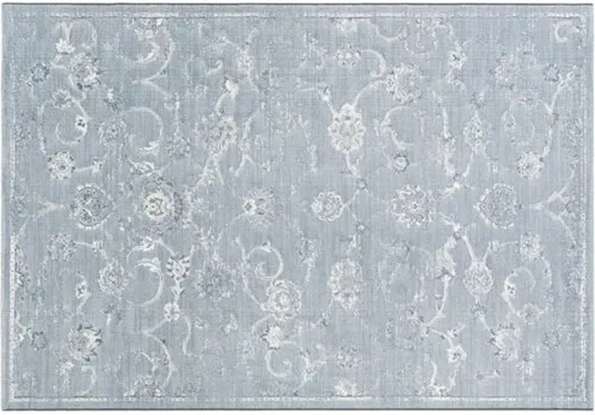 Beid Rug - White/Blue - Blue