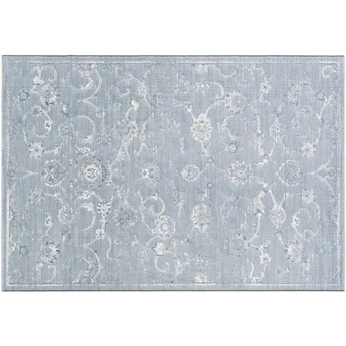 Beid Rug - White/Blue - Blue