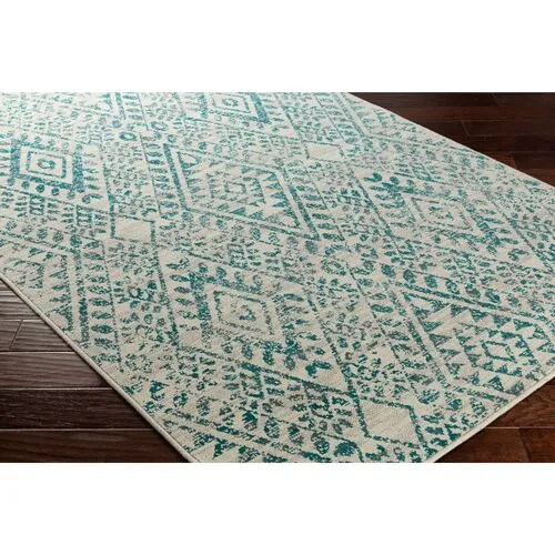 Zosma Rug - Forest Green - Green