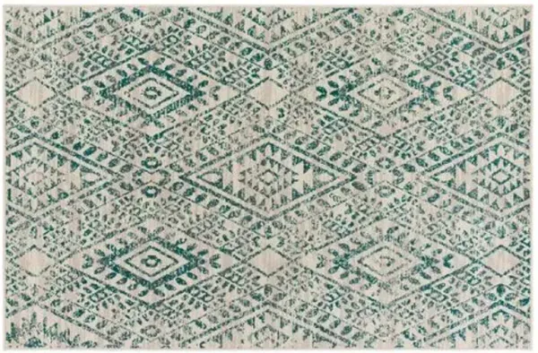Zosma Rug - Forest Green - Green