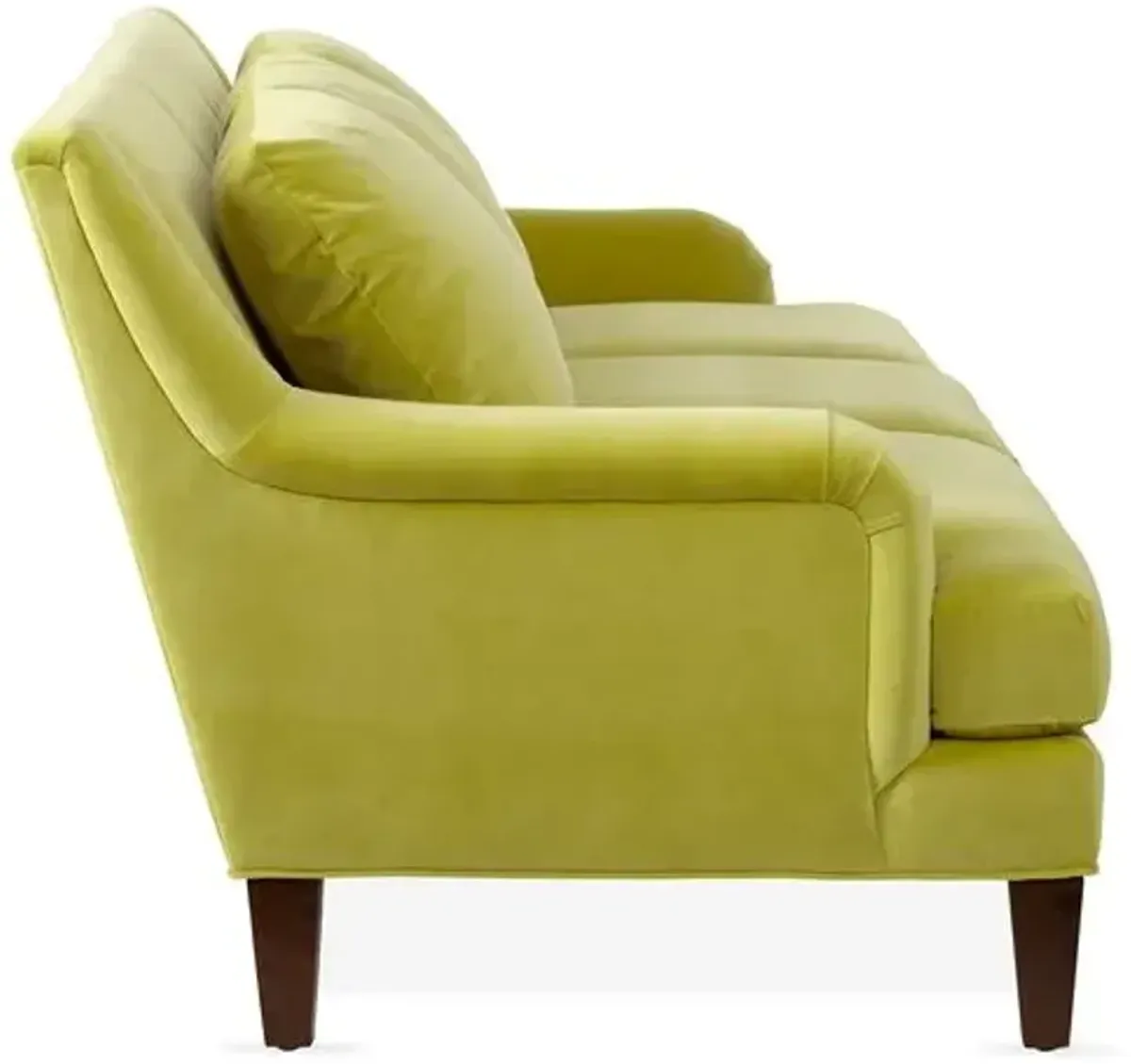 Merrimack Sofa - Chartreuse Velvet