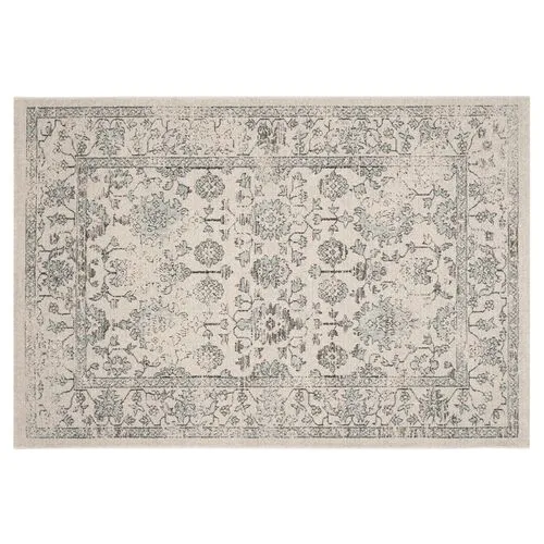 Isabau Rug - Beige/Blue - Beige