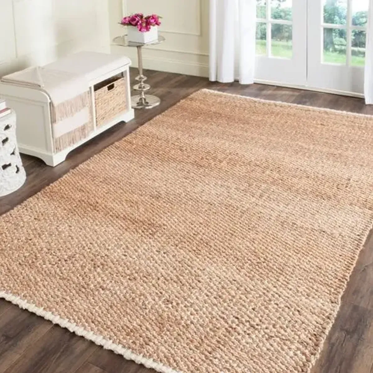 Regina Jute Rug - Ivory/Natural - Beige - Beige