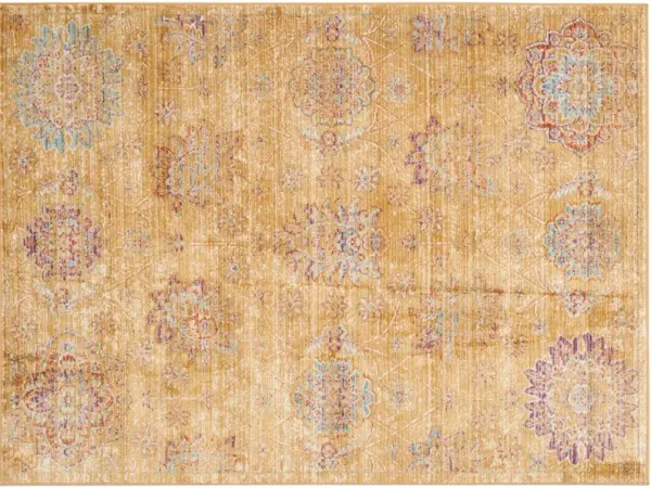 Yona Rug, Gold/Multi