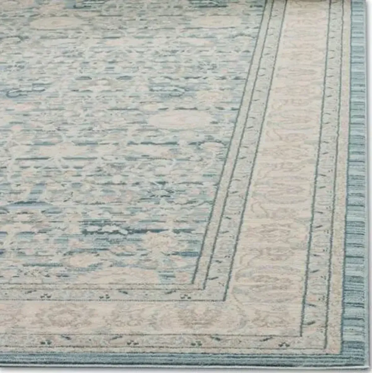 Zabby Rug - Blue/Gray - Blue