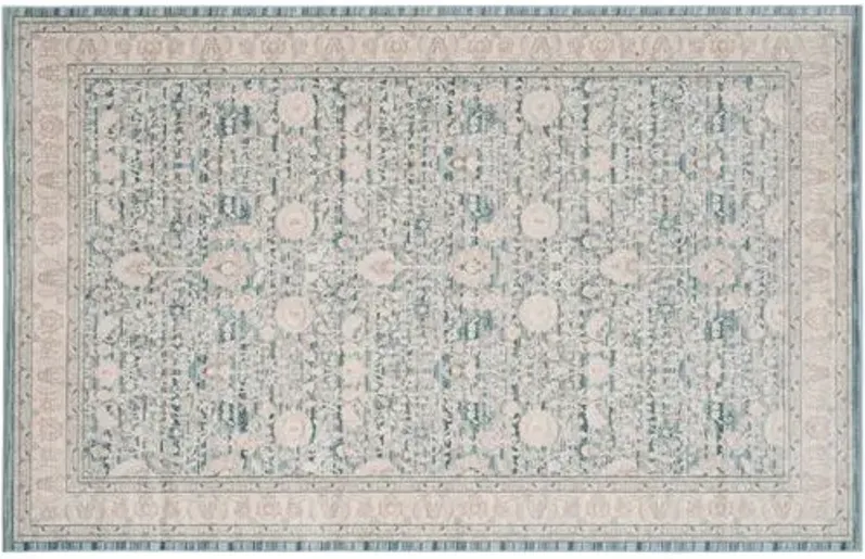 Zabby Rug - Blue/Gray - Blue