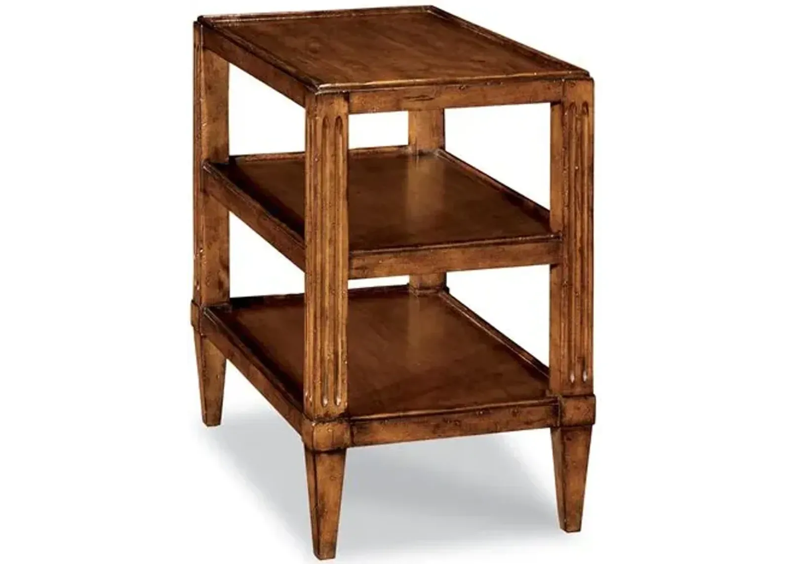 Eddison Side Table - Natural - Brown