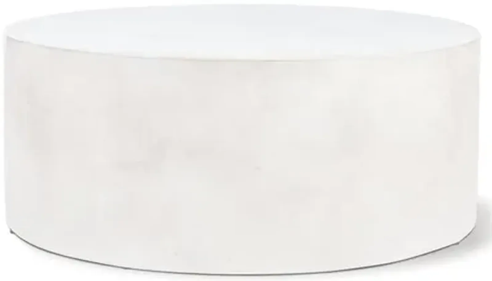 Grand Louie Concrete Outdoor Coffee Table - Pearl