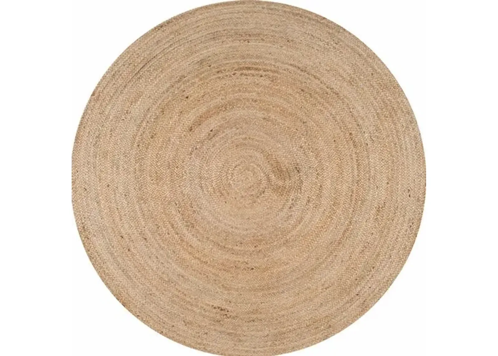 Mintaka Round Jute Rug - Natural - Beige - Beige