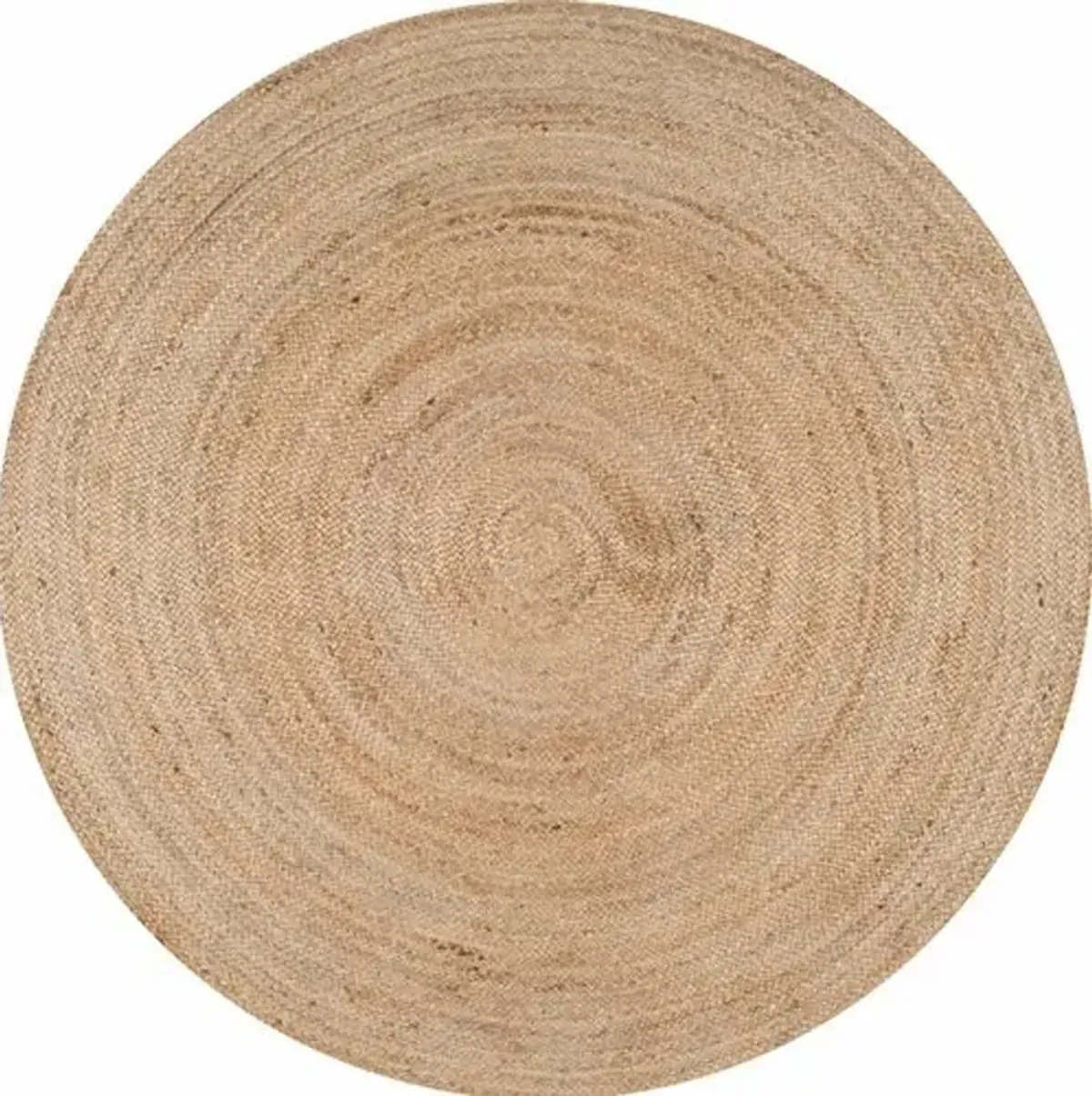 Mintaka Round Jute Rug - Natural - Beige - Beige