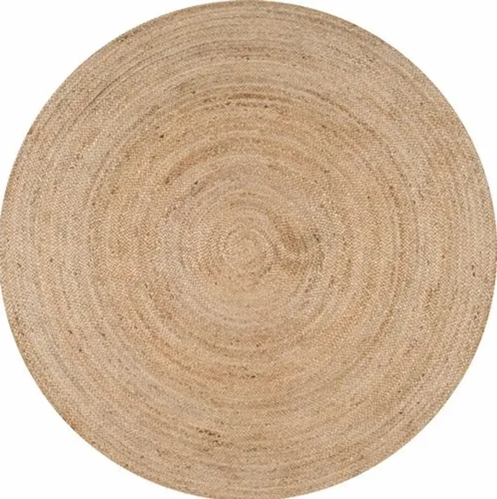 Mintaka Round Jute Rug - Natural - Beige - Beige