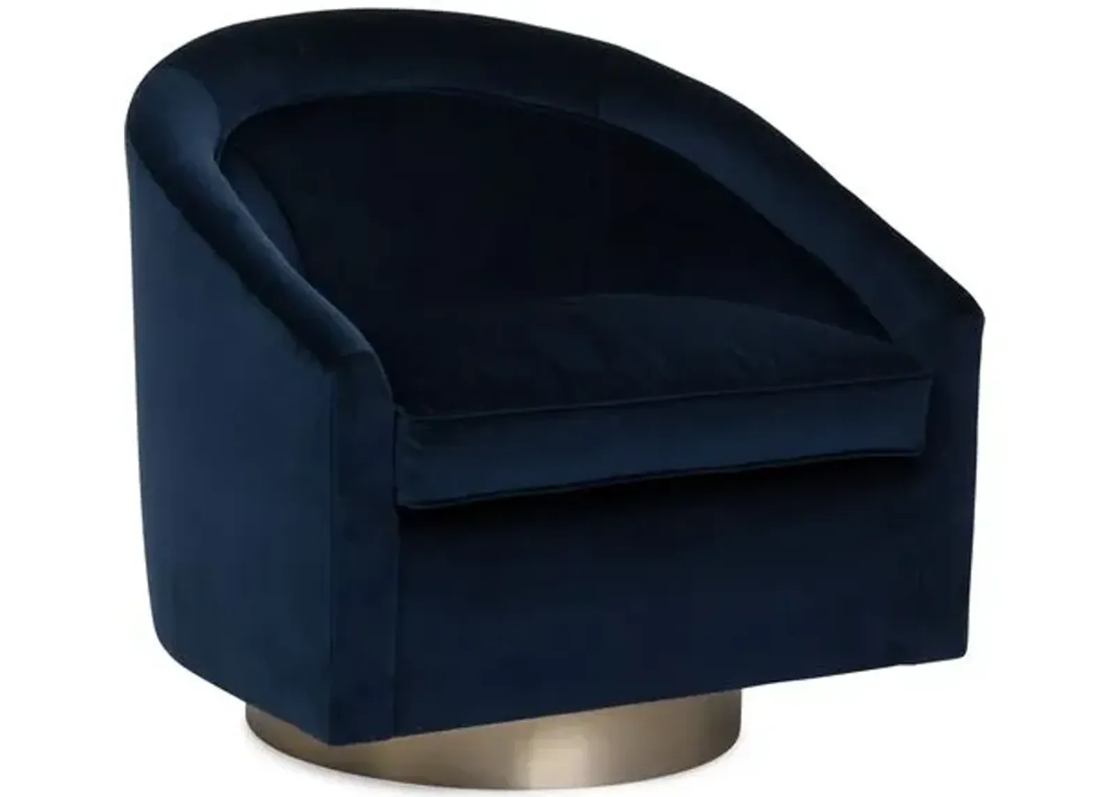 Benson Swivel Chair - Velvet - Kim Salmela - Handcrafted