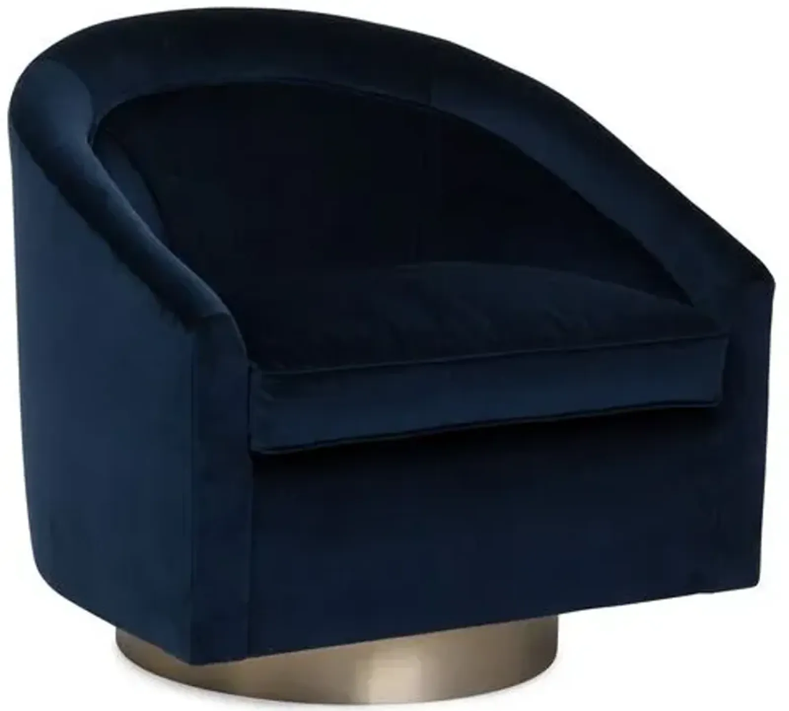 Benson Swivel Chair - Velvet - Kim Salmela - Handcrafted