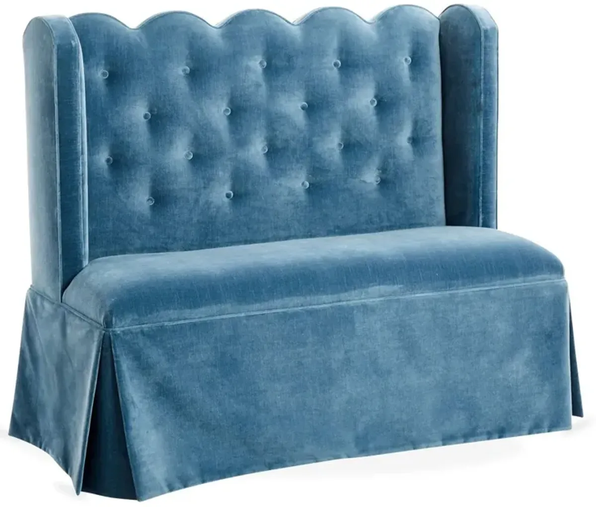 Regina Scallop Banquette