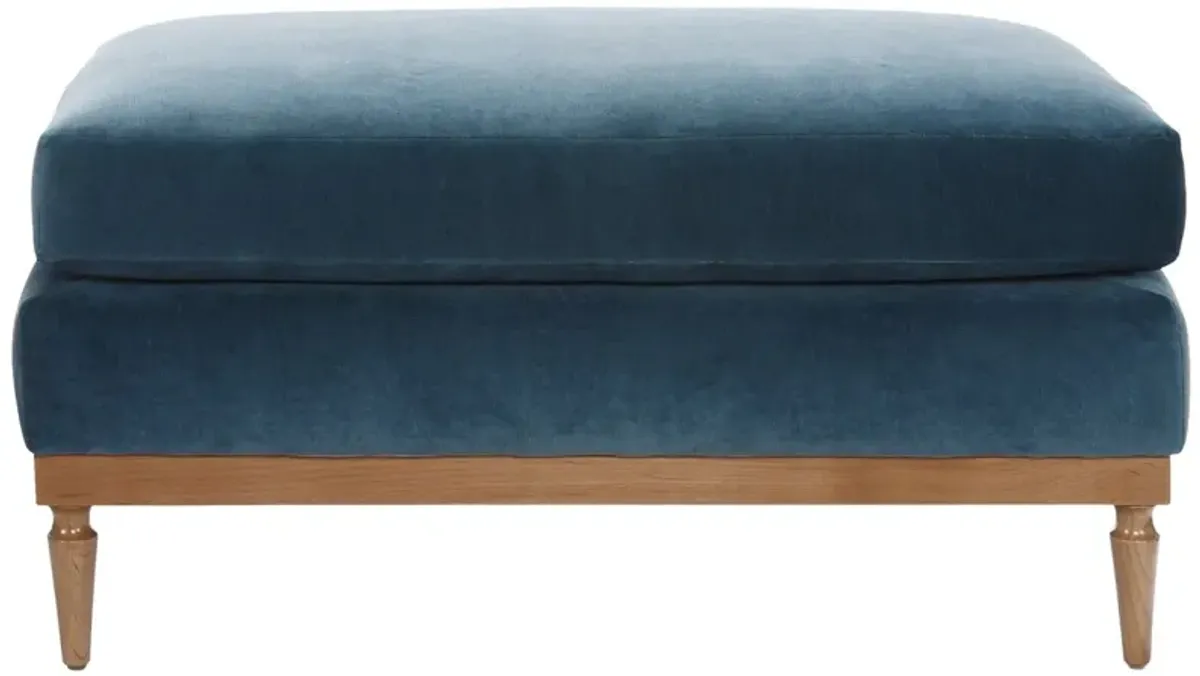 Sutton Velvet Ottoman