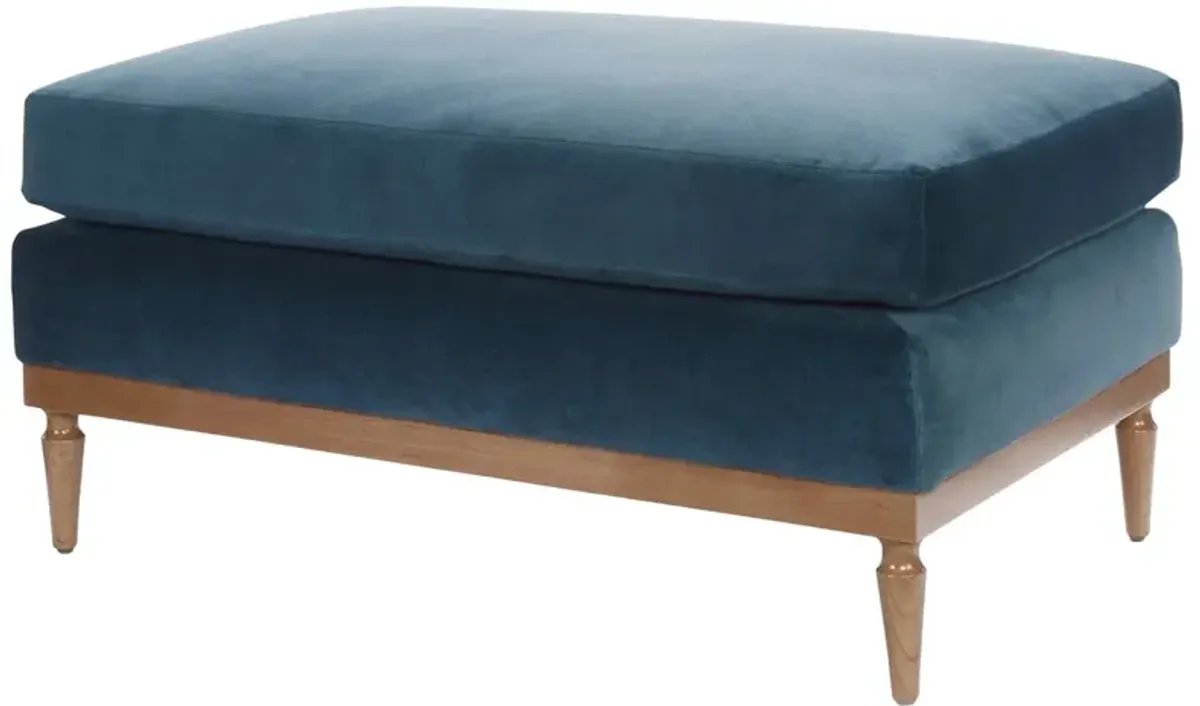 Sutton Velvet Ottoman