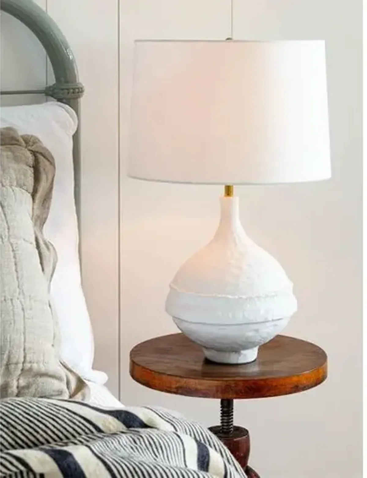 Riviera Table Lamp - Matte White - Regina Andrew