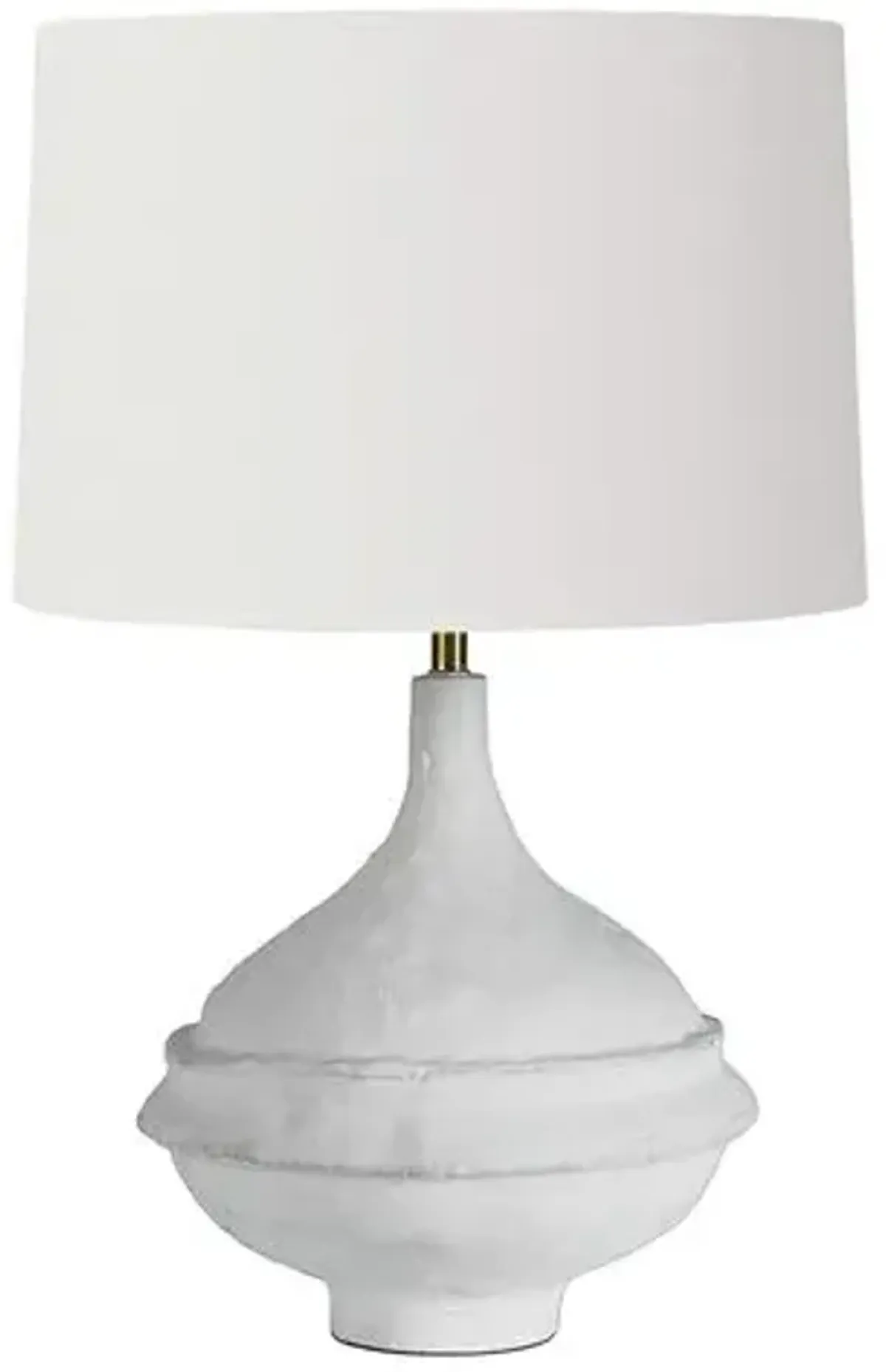 Riviera Table Lamp - Matte White - Regina Andrew