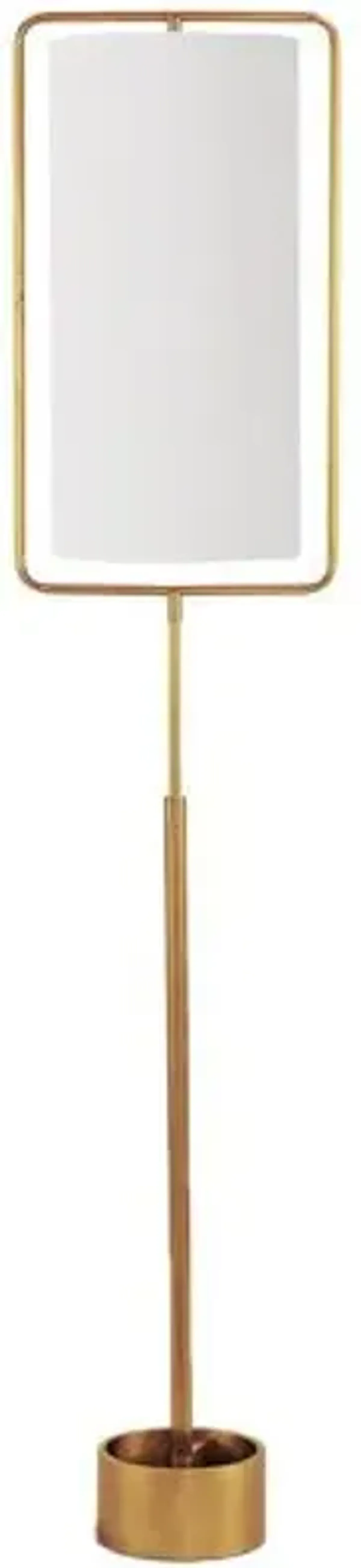 Geo Rectangle Floor Lamp - Gold - Regina Andrew