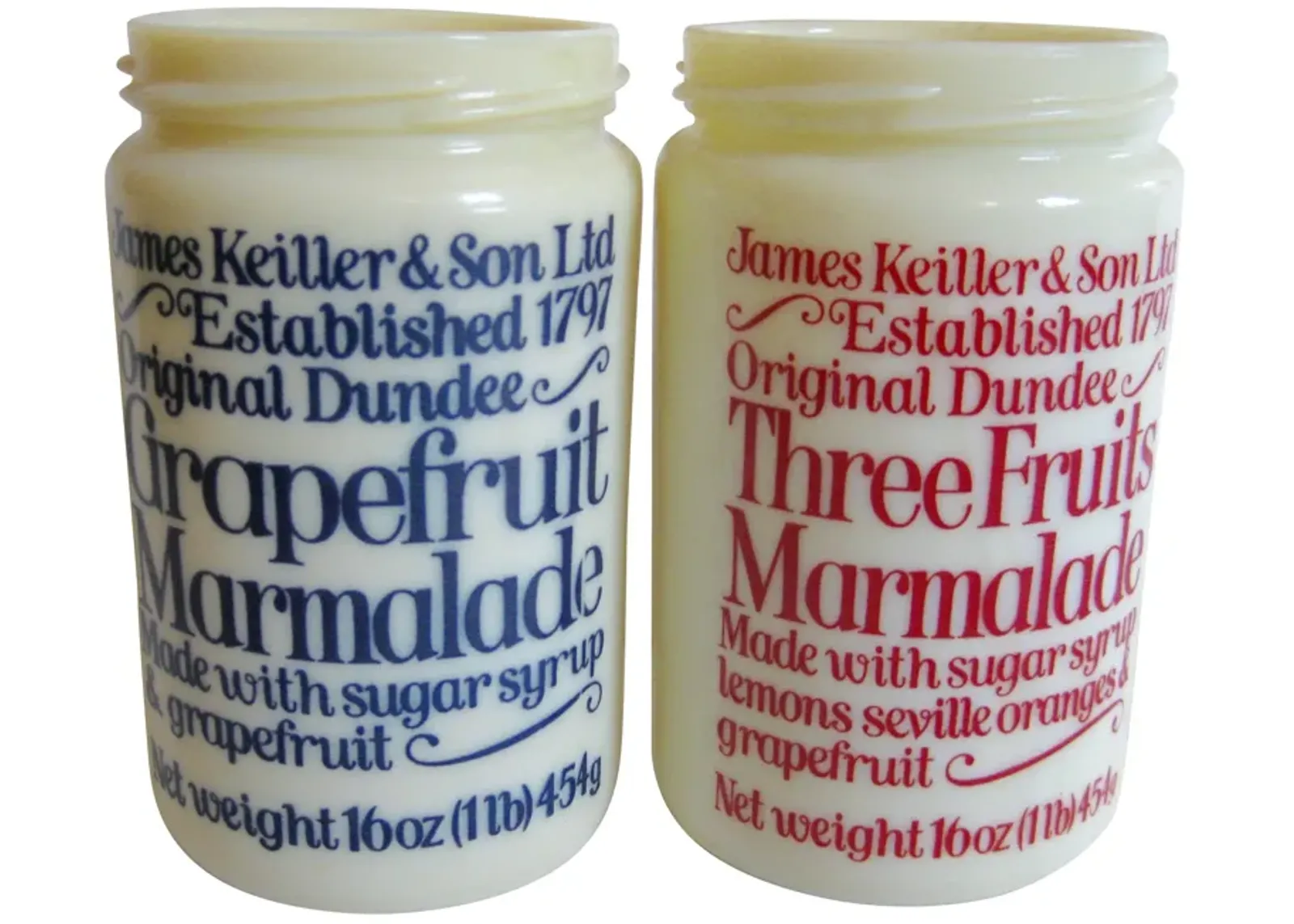 Marmalade Jars - Set of 2 - The Emporium Ltd. - Ivory