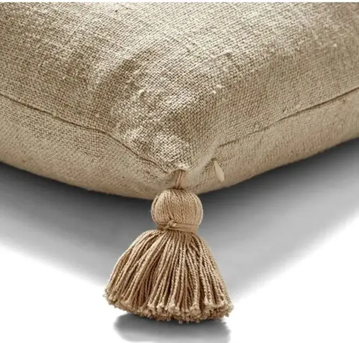 Montauk 20x20 Pillow - Natural Linen - Pom Pom at Home