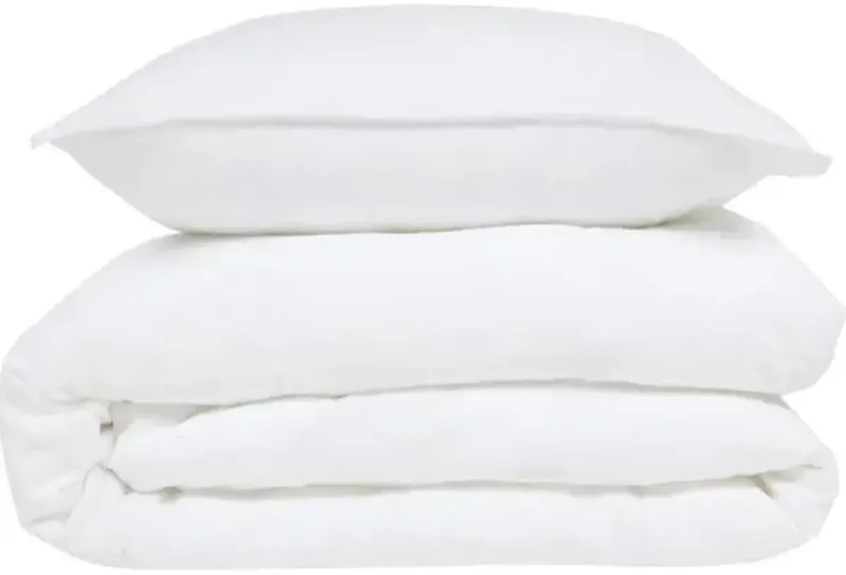 Parker Duvet Set - White - Pom Pom at Home