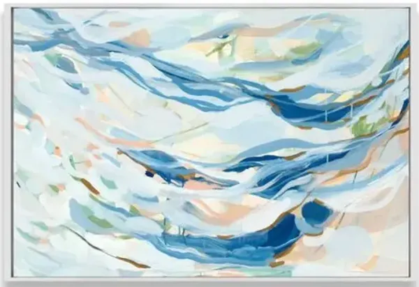 Michelle Armas - Cadence Painting - Blue