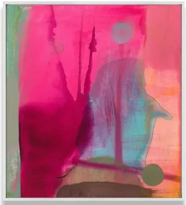 Michelle Armas - Rewind Painting - Pink