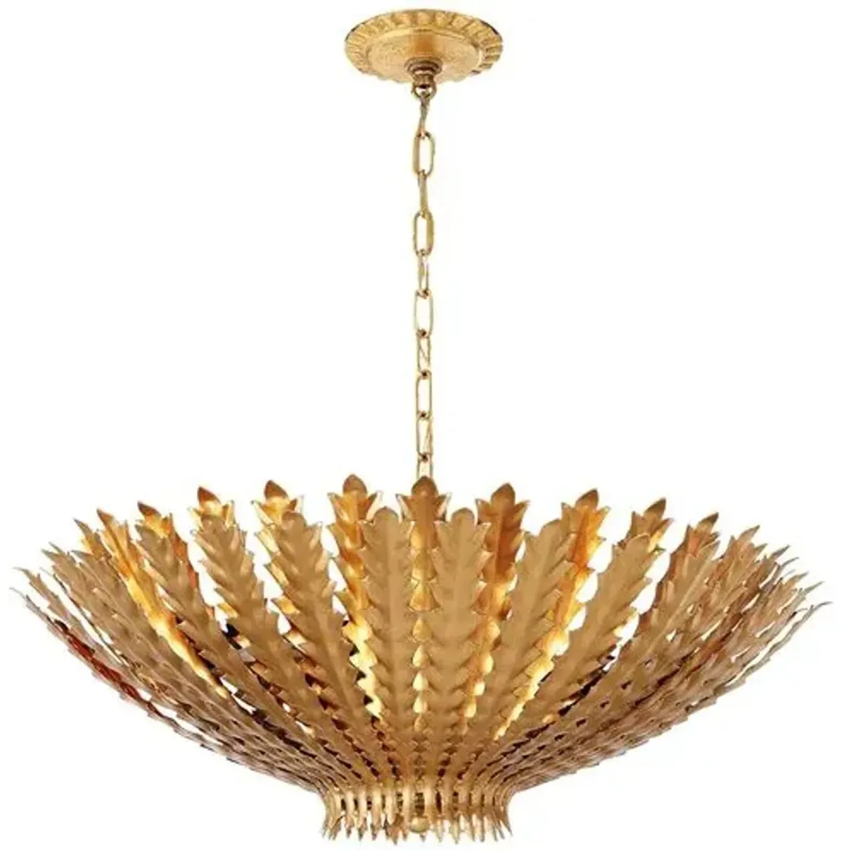 Visual Comfort - Hampton Large Chandelier - Gold