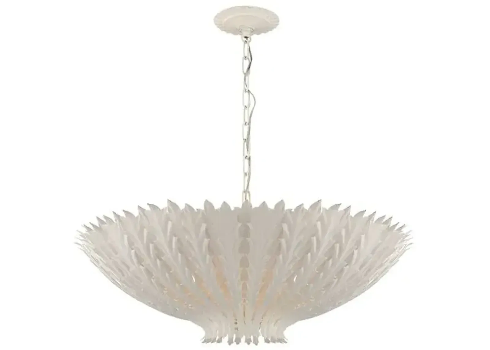 Visual Comfort - Hampton Large Chandelier - White