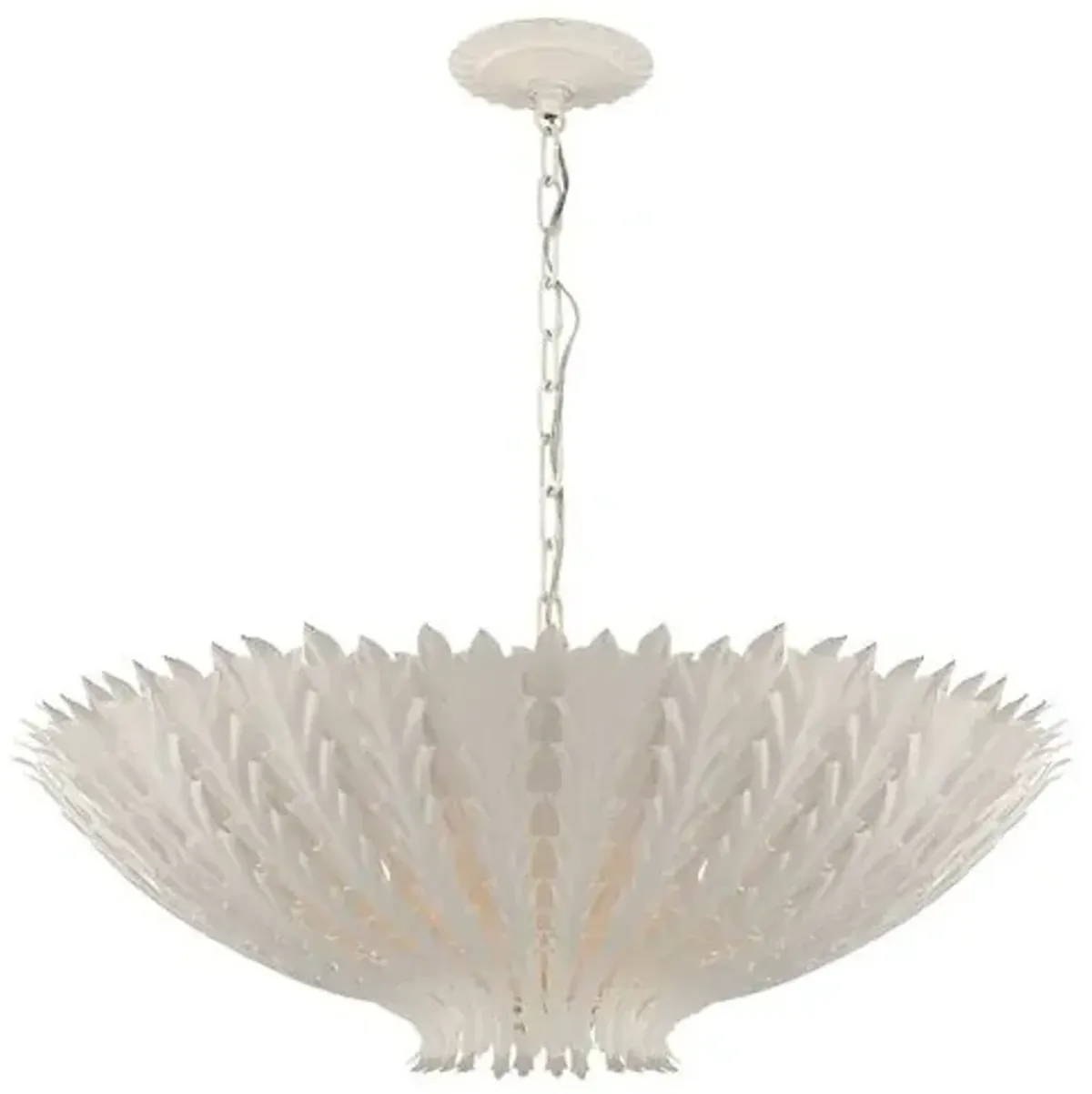 Visual Comfort - Hampton Medium Chandelier - White