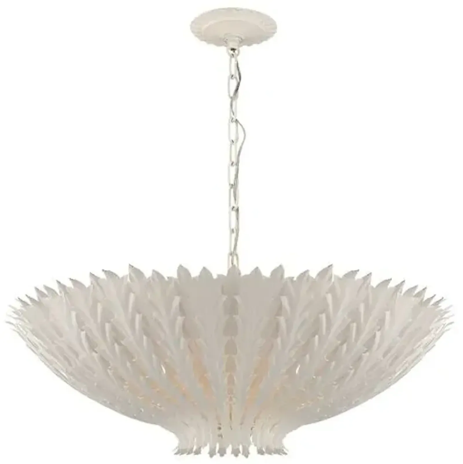 Visual Comfort - Hampton Large Chandelier - White