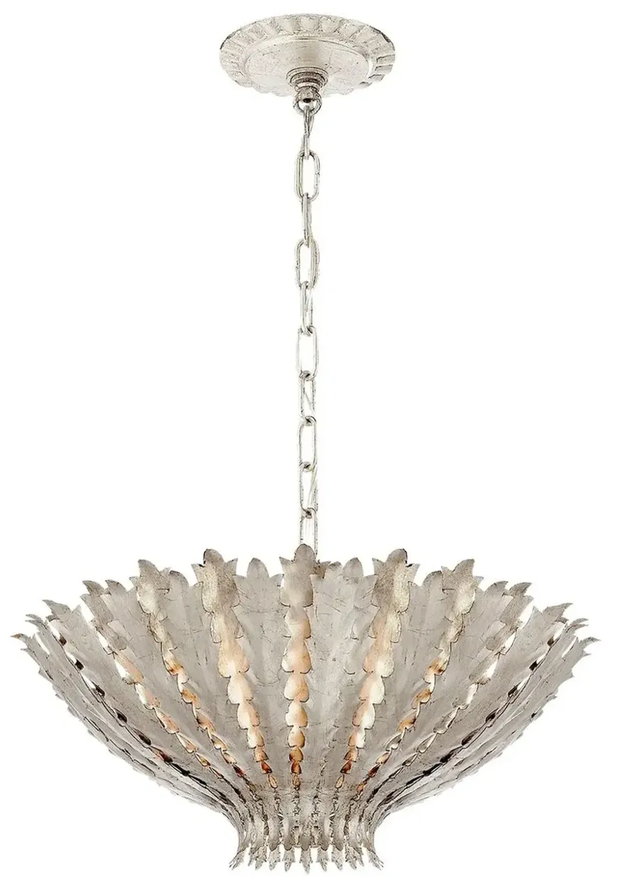 Visual Comfort - Hampton Medium Chandelier - Silver