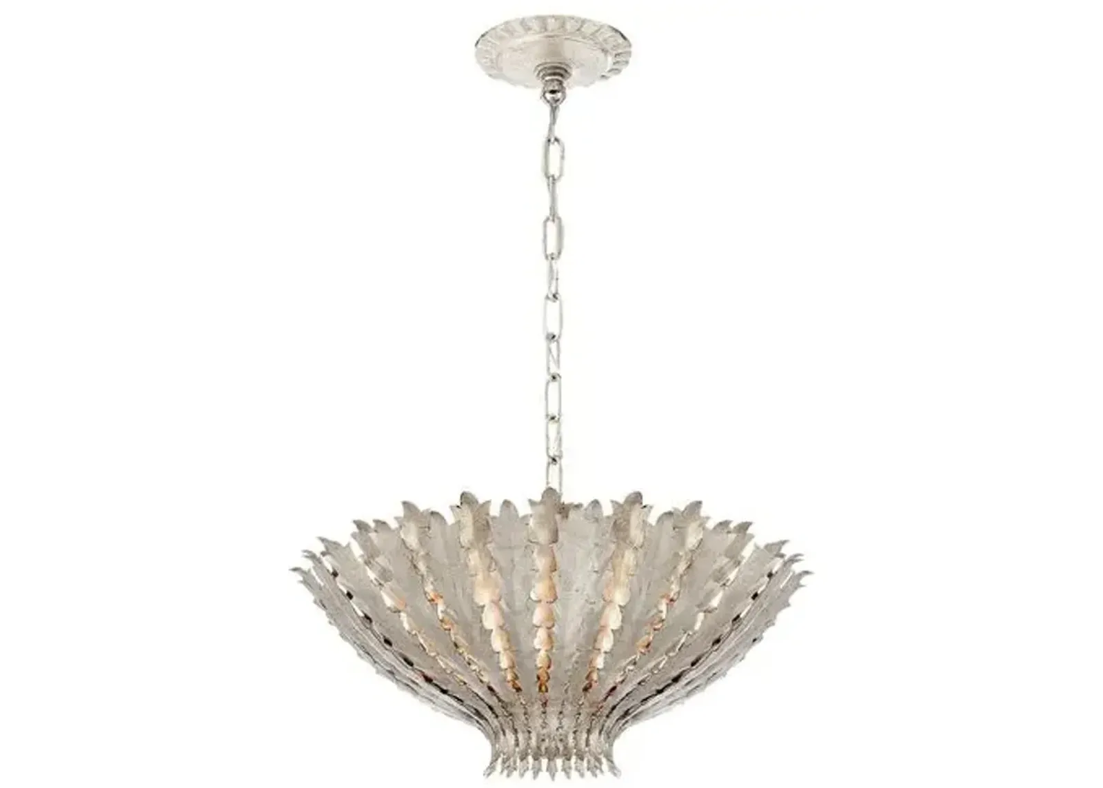 Visual Comfort - Hampton Medium Chandelier - Silver